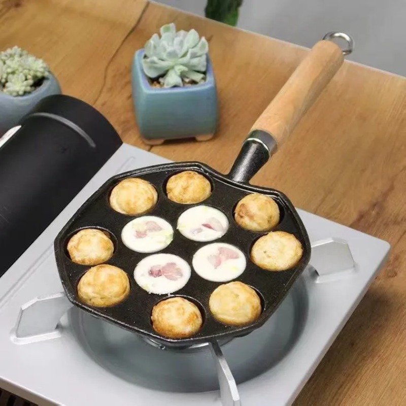 Takoyaki Grill Plate - Bakken Takoyaki Pan 14 Gaten Gift