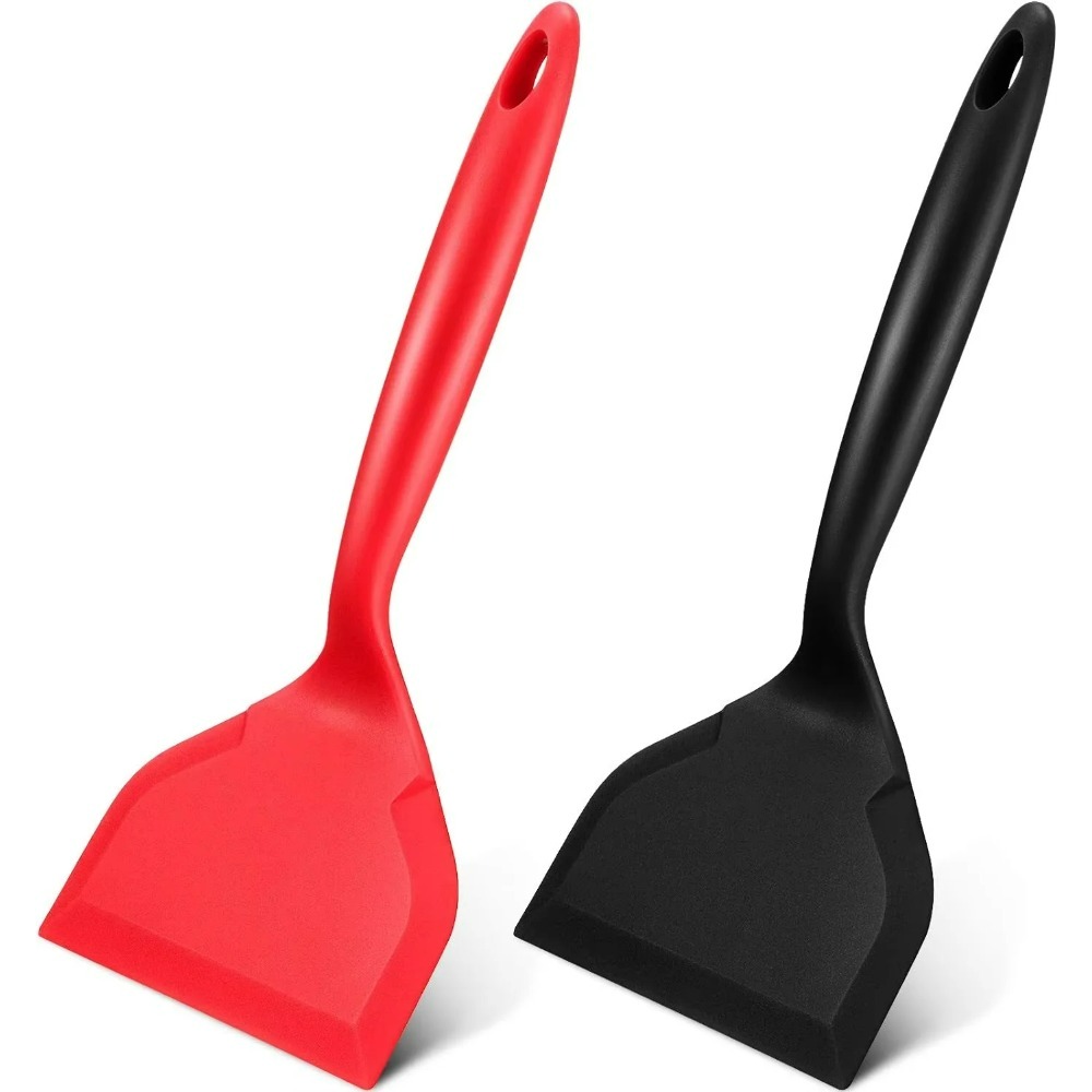 Okonomiyaki Spatula - Silicone spatel, pannenkoekenlepel, omeletspatel, eier- en