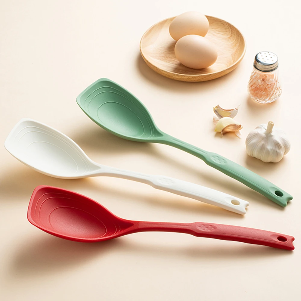 Okonomiyaki Spatula - Siliconen lepel Multi-use Hold Comfortabel Antislip