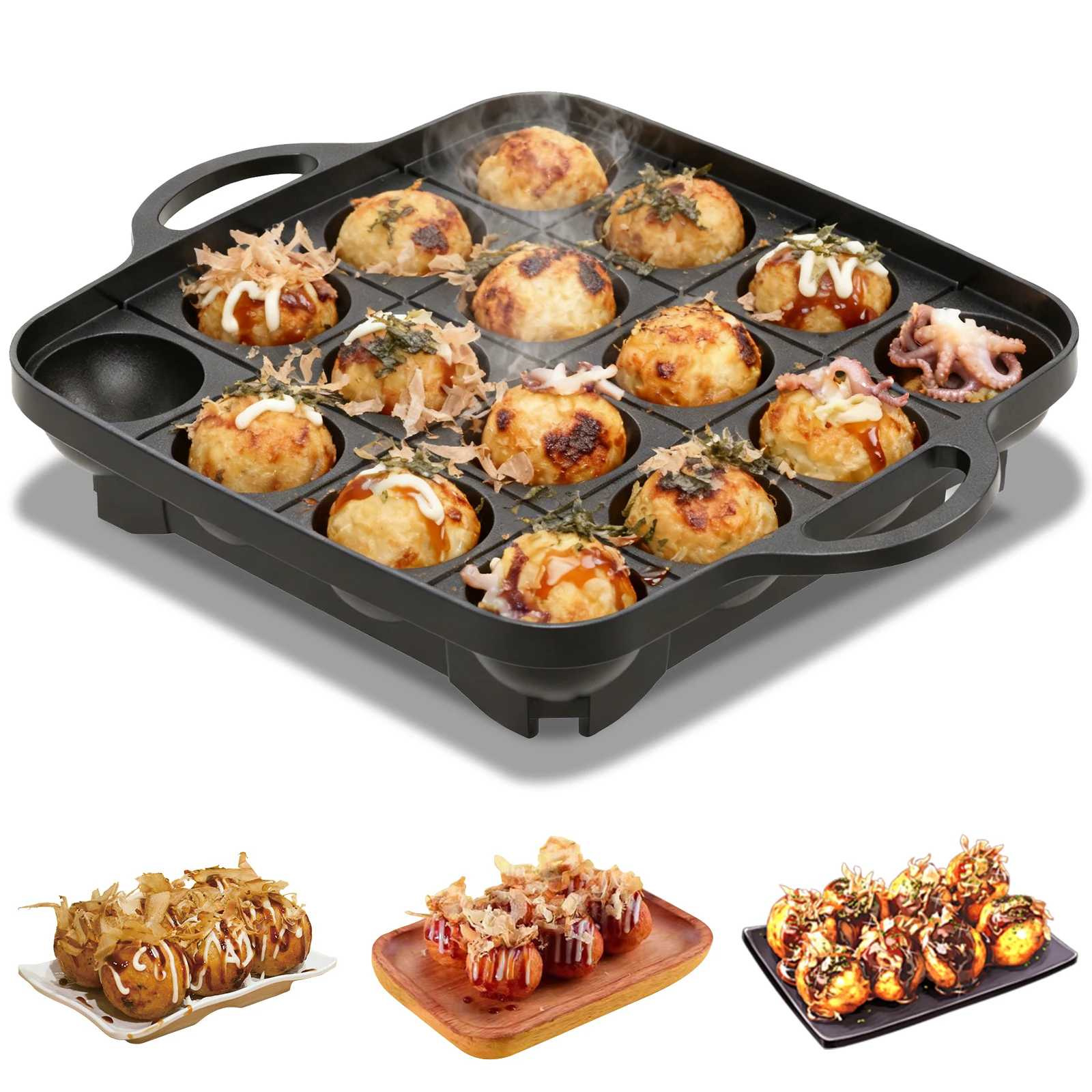 16-gaats Takoyaki Pan van gego - Takoyaki Grill Plate recensie en prijs