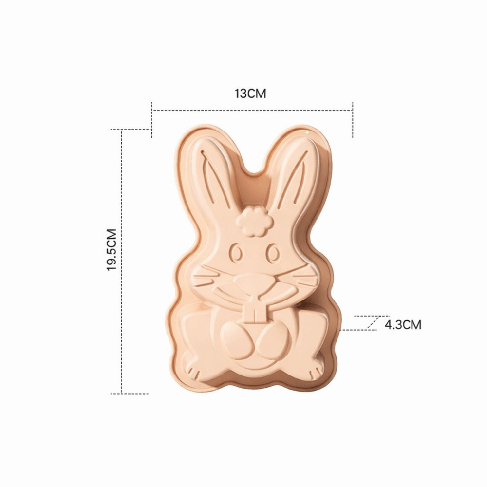 Hittebestendige paaseieren-vor - Bunny Cake Mold recensie en prijs