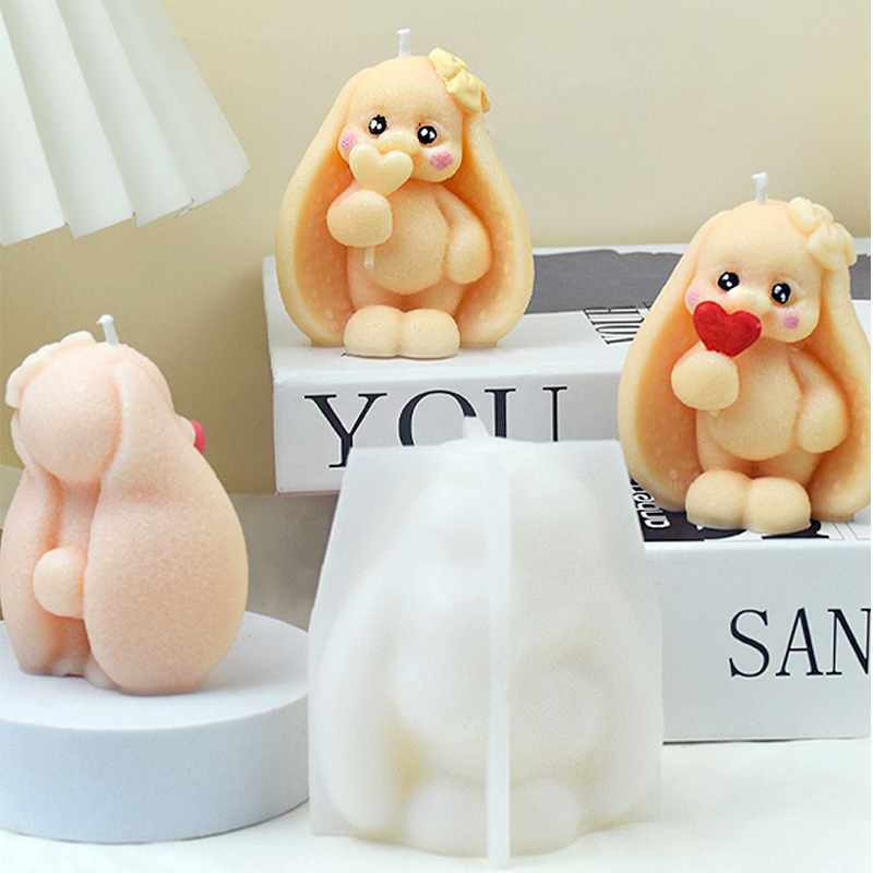 3D Konijn met lange oren Silic - Bunny Cake Mold recensie en prijs