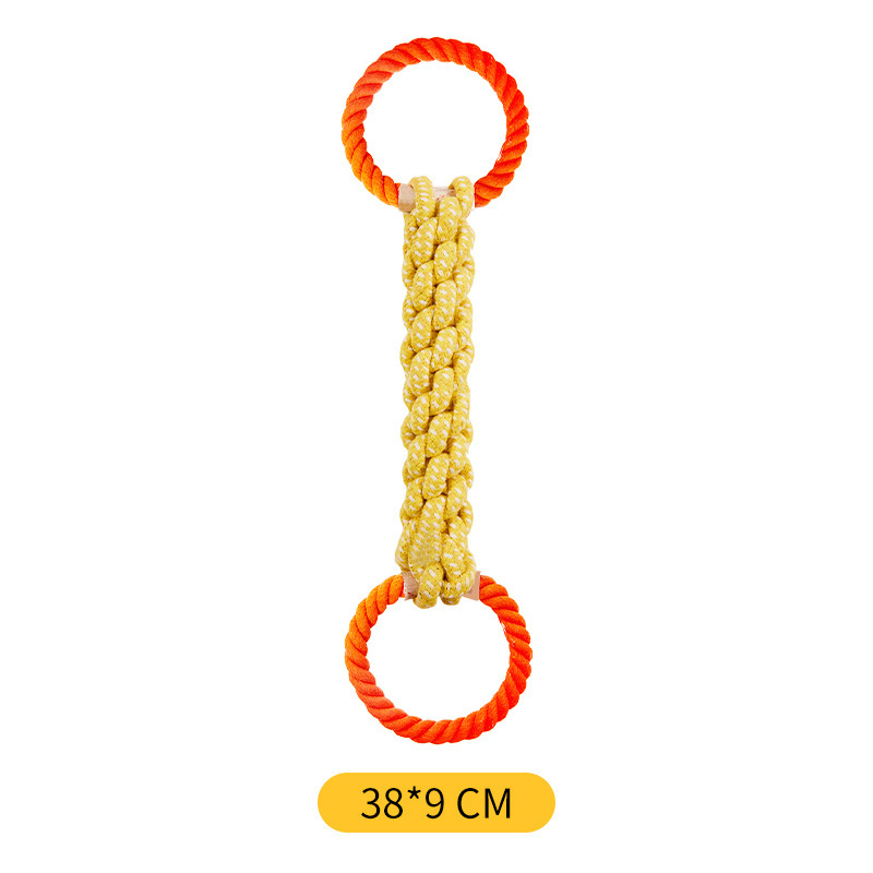 Hondenspeeltje van katoenen to - Corn Dog Stick recensie en prijs