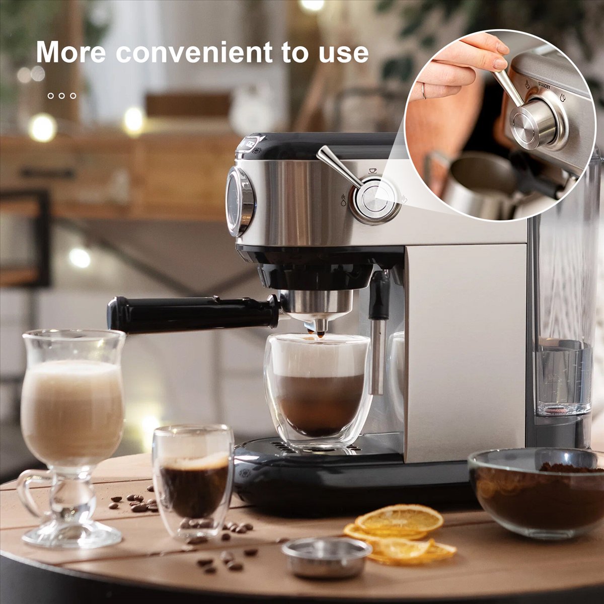 (A25M) Vervangende stoomhendel - Breville Espresso Barista Express recensie en prijs