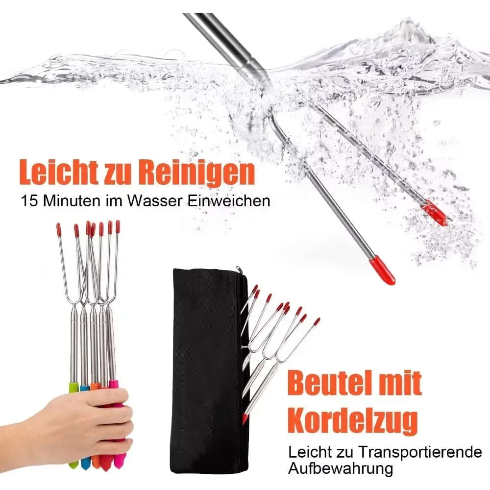 Nieuwe BBQ-vorken Telescopisch - Corn Dog Stick recensie en prijs